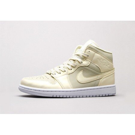 Jordan 1 Mid Goose Feather Yellow (W) CK6587-200 Jordan 1 Mid Goose Feather Yellow (W) CK6587-200