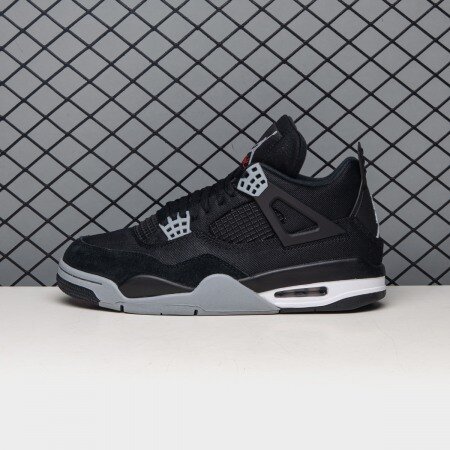Air Jordan 4 Black Canvas DH7138-006 Air Jordan 4 Black Canvas DH7138-006