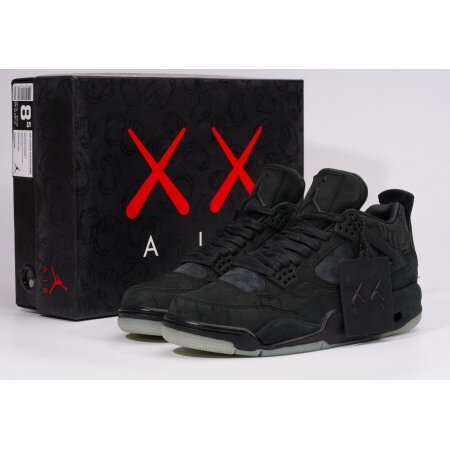 Jordan 4 Retro Kaws Black 930155-001