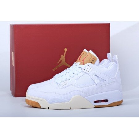 Jordan 4 Retro Levi's White AO2571-100