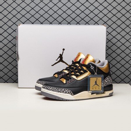 Air Jordan 3 Black Gold CK9246-067 Air Jordan 3 Black Gold CK9246-067