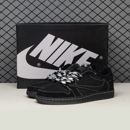 Jordan 1 Retro Low OG SP Travis Scott Black Phantom DM7866-001