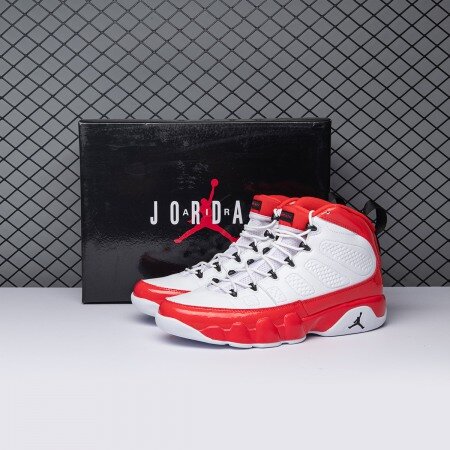 Jordan 9 Retro White Gym Red 302370-160 Jordan 9 Retro White Gym Red 302370-160