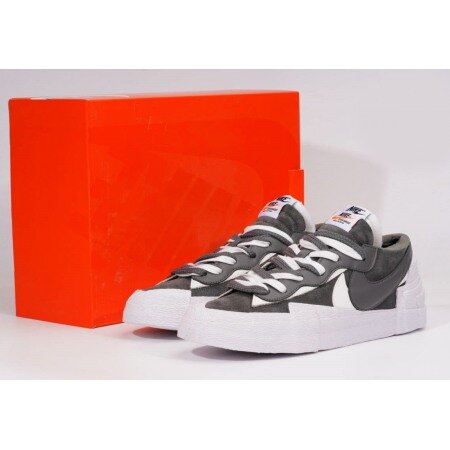 NK x Sacai Blazer Low "Dark Grey" DD1877-002 NK x Sacai Blazer Low "Dark Grey" DD1877-002
