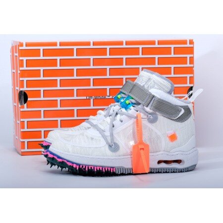 Nike Air Force 1 Mid Off-White White DO6290-100 Nike Air Force 1 Mid Off-White White DO6290-100