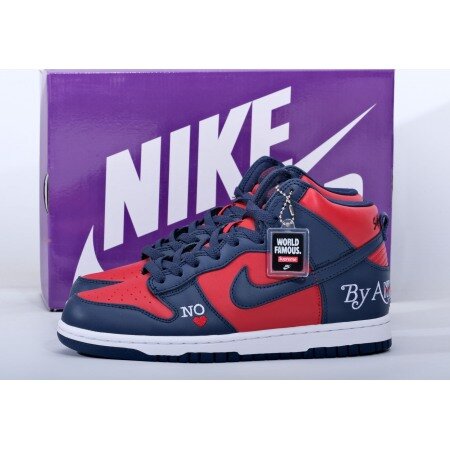 Nike SB Dunk High Supreme By Any Means Navy DN3741-600 Nike SB Dunk High Supreme By Any Means Navy DN3741-600