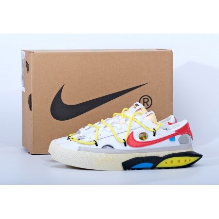 Nike Blazer Low Off-White University Red DH7863-100 Nike Blazer Low Off-White University Red DH7863-100