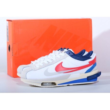 Sacai x Nike Cortez Red White DQ0581-100