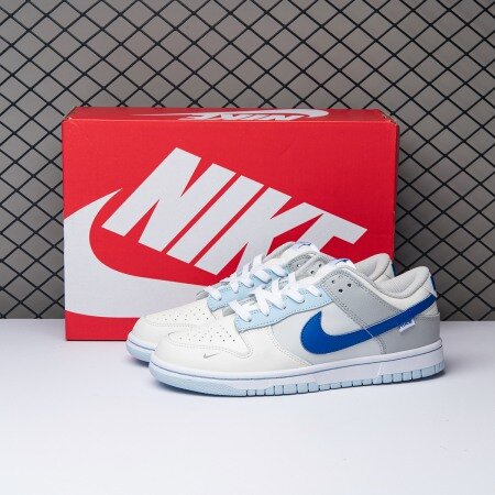 Nike Dunk Low Ivory Hyper Royal FB1543-141 Nike Dunk Low Ivory Hyper Royal FB1543-141