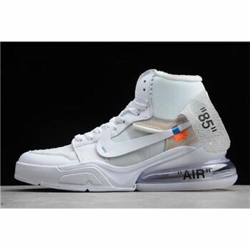Off-White x Air Jordan 1 High OG x Nike Air Force 270 White/White For Sale
