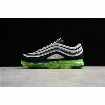 Men's Nike Air Vapormax 97 Japan Black/Volt/Metallic Silver-White AJ7291-001