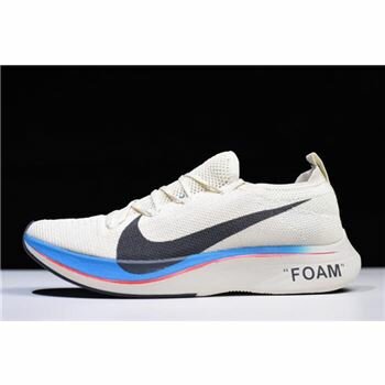 Off-White x Nike Vapor Street Flyknit The Ten Vast Grey/Light Carbon AJ3857-004