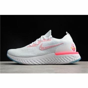 Nike Epic React Flyknit Peppa Pig White Pink AQ0070-999