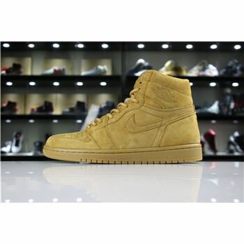 Air Jordan 1 Retro High OG Wheat Golden Harvest 555088-710