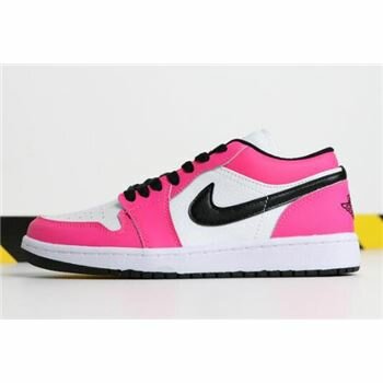 Women's Air Jordan 1 Low GS Rush Pink 554723-600 Women's Air Jordan 1 Low GS Rush Pink 554723-600