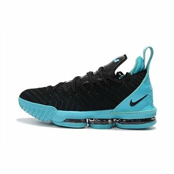 Nike LeBron 16 Black Jade Men's Basketball Shoes For Sale