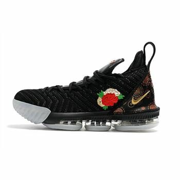 Nike LeBron 16 Chinese New Year Black/University Red/White-Metallic Gold