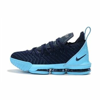 Nike LeBron 16 Navy Blue/Jade-White Men's Size Free Shipping