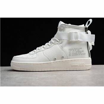 Cheap Nike SF-AF1 Mid Triple Ivory AA6655-100 Men's Size Shoes
