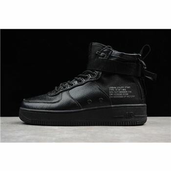 Men's Nike SF-AF1 Mid Triple Black 917753-005