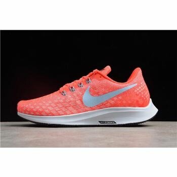 WMNS Nike Air Zoom Pegasus 35 Bright Crimson/Ice Blue-Sail 942855-600 Running Shoes