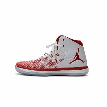 Air Jordan XXX1 White/University Red Men's Basketball Shoes
