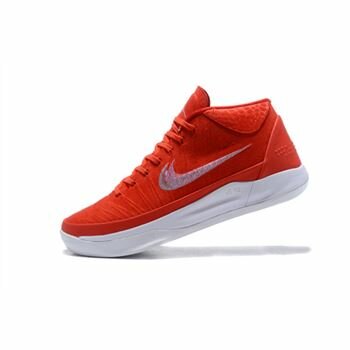 Nike Kobe A.D. Mid EP Red White Men's Basketball Shoes
