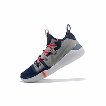 Kobe Bryant's Newest Nike Kobe AD Grey/Navy Blue-White-Crimson