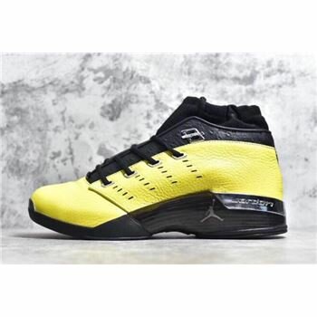 SoleFly x Air Jordan 17 Low Lightning/Black-Metallic Silver AJ7321-003