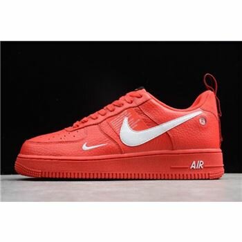 Nike Air Force 1 '07 LV8 Utility Red/White AJ7747-600