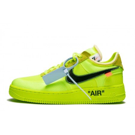 Unique Off-White x Nike Air Force Ones 1 Low Off-White "Volt" AO4606-700 Unique Off-White x Nike Air Force Ones 1 Low Off-White "Volt" AO4606-700