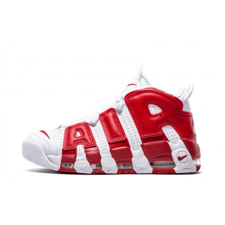Nike Air More Uptempo "White Red" 414962-100