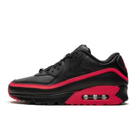 Undefeated X Nike Air Max 90 "Black Solar Red" CJ7197-003