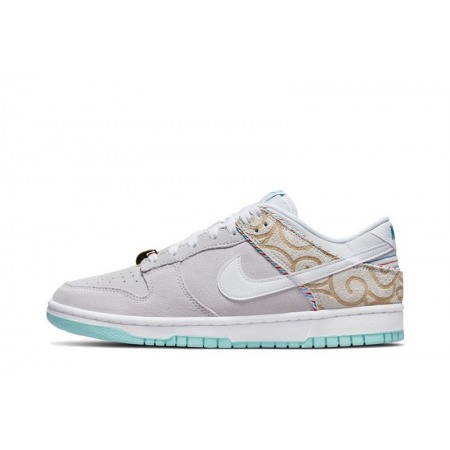 Nike Dunk Low "Barber Shop Grey" DH7614-500