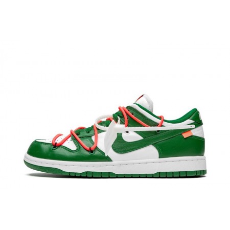 Off-White x Nike Dunk Low Off-White "Pine Green" CT0856-100