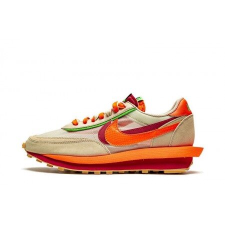 Clot x Sacai x Nike LDWaffle "Orange Blaze" DH1347-100 Clot x Sacai x Nike LDWaffle "Orange Blaze" DH1347-100