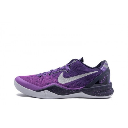 Nike Kobe 8 Playoffs "Purple Platinum" 555035-500
