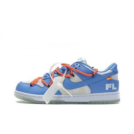 Off White X Futura X Nike Dunk SB Low "UNC" DD0856-403 Off White X Futura X Nike Dunk SB Low "UNC" DD0856-403